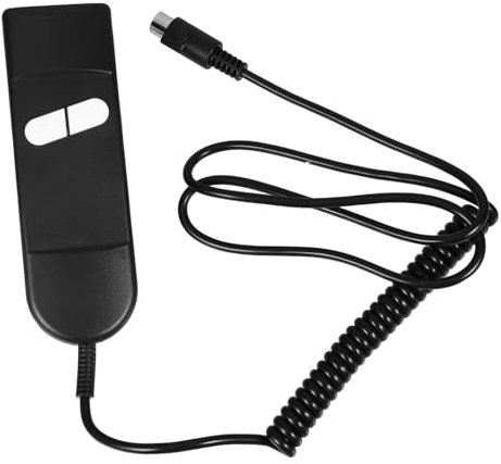 MAGICLULU Fernbedienung Für Elektrische Sessellift Ersatzteil Mit 2 Tasten Und 5-Pin Stecker Für Manuelle Steuerung Von Relax- Und Liftsesseln