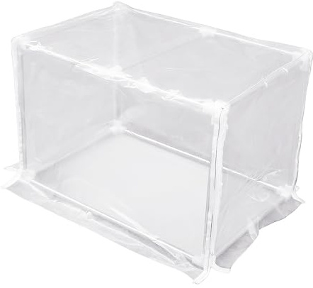 DAWCBVJQ Mini Serre | 60x30x30 Centimètres Tente Transparente,Serre Miniature,pour Jardinage sur Table Balcon Terrasse Jardiniere Porche Fenetre et Protection Hivernale