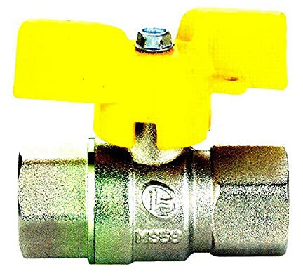 robinet vanne à boisseau sphérique 3/4 » f/f en droit 331 pour le gaz de ville/gaz naturel/gaz liquide