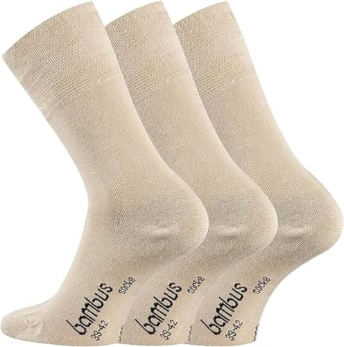 6 Paar unisex Bambus Socken, Geruchs-Killer mit Anti-Loch-Garantie