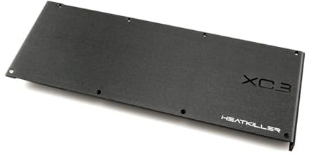 Watercool Heatkiller EBC Backplate für RTX 3080/3090 EVGA XC3 - schwarz
