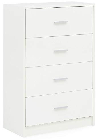 KADIMA DESIGN Aparador Blanco Alto Brillo 60x90x30 cm Cajón de cajones de cajones Nuevo