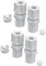 Zerodis Pièces de Rechange pour Joints Assemblage d'adaptateur de Piscine, Accessoires de Nettoyage de Piscine en Plastique pour CL200 CL220 pour Tube Chaud