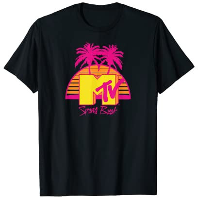 MTV Spring Break Palme-Logo T-Shirt