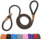 lynxking Laisse Chien Corde 1.3cm x 180cm Laisse pour Chien en Nylon avec Poignée Rembourrée Réfléchissant Laisse Coulissante Aux Chiot, Petits, Moyens et Gros Chiens