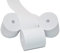 coreless - 50 Thermorollen ohne Plastikkern - Rolle aus Thermopapier - Verschiedene Maße (50 Stück - 57mm x 45mm x 12 mm)