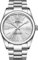 BUREI Herren Uhr Silber Analog Quarz Uhren Klassisch Einfach Wasserdicht Edelstahlband Männer Armbanduhr