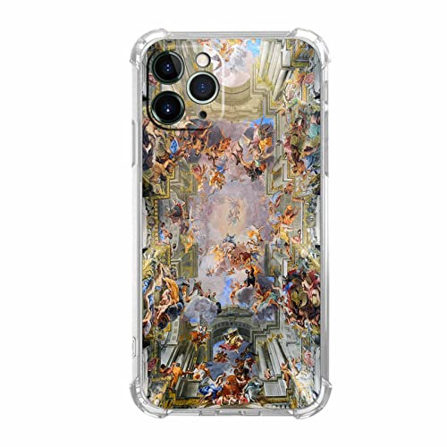 Vesidurt Renaissance Art for iPhone 11 Pro Max Case,Aesthetic Europe Painting,Unique Soft TPU Bumper Case Compatible with iPhone 11 Pro Max