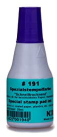 Schnelltrocknende universelle Stempelfarbe - Blau - Noris #191-25ml