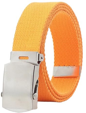 ZacLAy Bunte Leinwand Weben Gürtel Casual Legierung Schnalle Bund Nylon Geflochtene Outdoor Sport Taktische Gürtel Strap