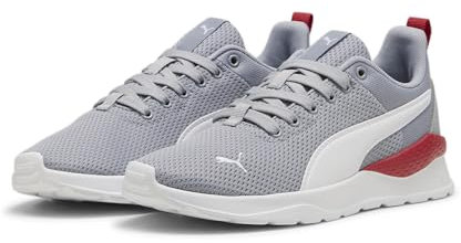 PUMA Jugendliche Anzarun Lite Sneakers 36Gray Fog White Club Red