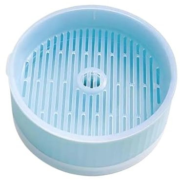 Grass Box for Cats Hydroponic Cat Grass Grower Catnip Planter Planting Box Soil Free Grass Box for Cats Dogs & Other Pets (Color : Blue)