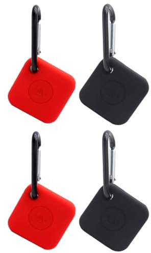 Angoily 4 Pcs Case Tile Case Usa Accessories Shell Item Tile Key Cover with Clips Keychain Intelligent Pro Silicone Cover