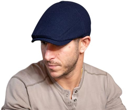The Original Boston Scally Cap - Solid 5 Panel - Navy, Marineblau, X-Small