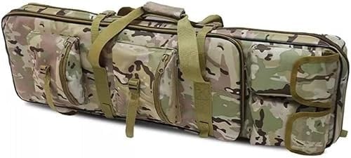 ANSNOW Taktische Lange Gewehrtasche, Tragbare Waffentasche, Gewehrkoffer,E, Airsoft-Rucksack, Waffentaschen Für Gewehre Unden, Gewehrtaschen Für Gewehre Mit Zielfernrohr/Cp/85 cm