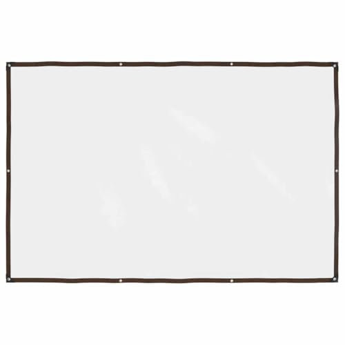 vidaXL Lona transparente con ojales polietileno 2x3 m, lona transparente, lona transparente de alta resistencia, lona transparente, lona transparente