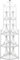 Generisch Pflanzentreppe Blumenregal Standregal Eckregal Blumentreppe Stahl weiß,jiangboyue-40783
