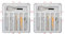 hssopa 2025 Range Couverts,Rangement Couvert Extensible,Ajustable Pour Tiroir Cuisine,Organisateur Tiroirs,Range Couverts Pour Tiroir,Extensible 56 CM Rangement Tiroir(2PCS Blanc Pas porte-couteau)