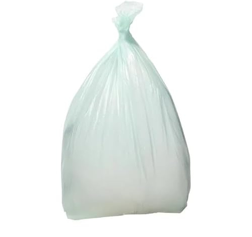 Jantex Medium Duty Bin Bags 80Ltr (Pack of 200), Green | Tear-resistant design handles busy commercial kitchen and catering waste without splitting to keep cleaning efficient.