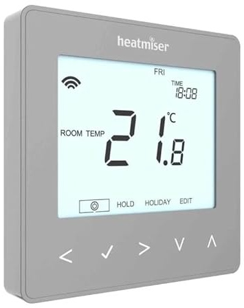 Heatmiser neoStat v2 - Programmable Thermostat (Platinum Silver)