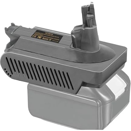 Compatible For Dyson, Adaptateur De Batterie V10, Compatible For Makita, Batterie Li-ion 18V Convertie For Fonctionner For Aspirateur Animal V10 SV12