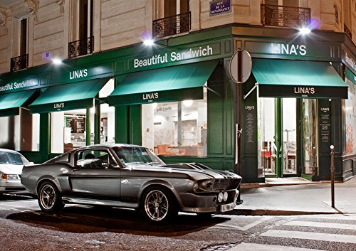 Poster Eleanor Ford Mustang 1967 Sammlung Wandkunst