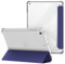 VAGHVEO Custodia per iPad Mini 1/2/3 7,9 Pollici, Flessibile Silicone TPU Trasparente Cover Retro, Sottile Leggero Auto Svegliati/Sonno Case Antiurto Resistente per iPad Mini 1 2 3 Tablet, Blu Marino