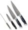 Trusted Butcher Messer Set – hochwertiges Profi Kochmesser Set – ultrascharfe Klingen in Metzger-Qualität – inklusive Bratenthermometer – 4-tlg.