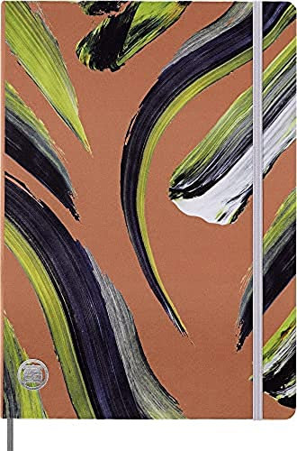 Moleskine Liniertes Notizbuch und Sammlerbox Jahr des Tigers 2022, Hartcover mit Elastischem Verschluss, Limitierte Auflage, Jahr des Tigers Farbe Orange, Format A4, 192 Seiten