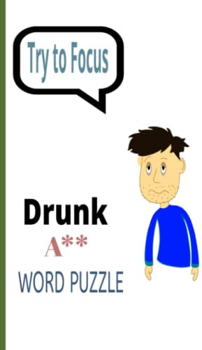 Drunk A** Word Puzzle Book: Word Puzzle Activity Book