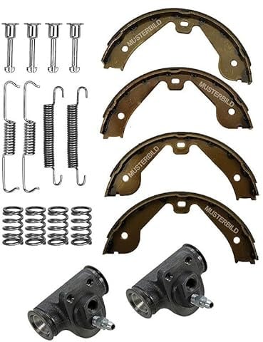 ATEC Germany Kit freno asse posteriore incl. 4x Ganasce freno asse