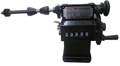 bobinadora manual bobina manual proceso de conteo de bobina 0-99999 bobinas máquina de bobinado de doble fila cable de cobre motor bobinado transformador con contador mecánico