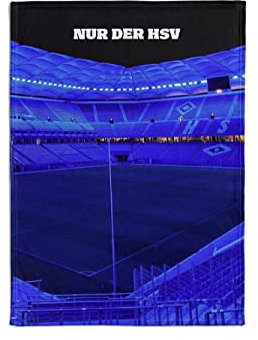 HSV Hamburger SV Flanellfleecedecke Fleecedecke Decke ** Stadion **