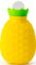 Mini Ananas Silikon Wärmflasche 200 ml Handwärmer für Erwachsene und Kinder Gelb