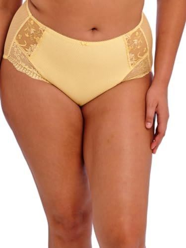 Elomi Women's Charley Full Coverage Brief, Lemon Fizz, 4XL Plus