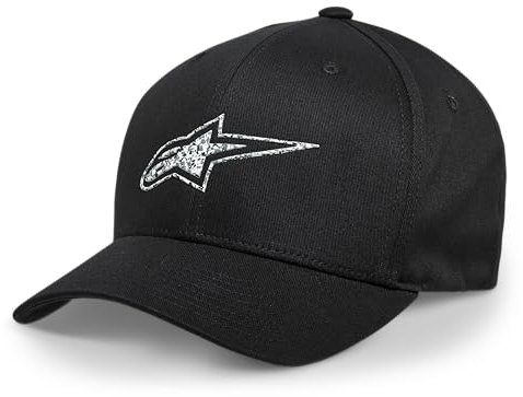 Alpinestars Herren Granite Hat Baseballkappe, Schwarz, L/XL