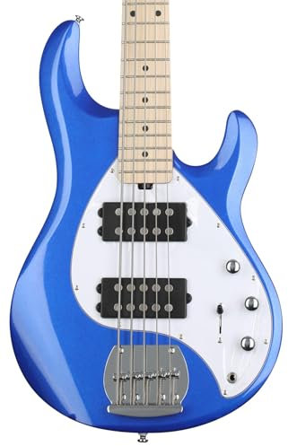 Sterling by Music Man StingRay RAY5 HH MN Cobra Blue - E-Bass