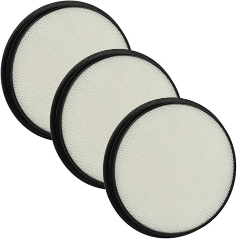 vhbw 3x Vormotorfilter kompatibel mit Rowenta Silence Force Cyclonic RO7676EA, RO7681EA Staubsauger - Motorschutzfilter, Abwaschbar