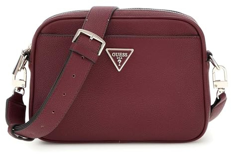 GUESS Meridian Girlfriend Camera Bag S Burgundy