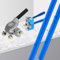 Manual Tile Cutter,Tile Cutting Tool for Large Ceramic Tiles,Up to 87 Inch,Ceramic Tile Cutter with Tungsten Carbide Blade,Segmented Jaws and Modular Guide(3.8m)