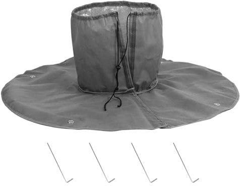 TLTLT Pflanzen-FrostschutzabdeckungenPflanzenabdeckungen-Frostschutz | Schutz for Winterpflanzen, wasserdichte, frostsichere Winter-Kordelzugpflanzen for Palmen, Sträucher und Zweige