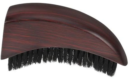 WRITWAA Haarbürste Aus Holz Für Feines Dünnes Haar Rutschfester Griff Multifunktionale Bartbürste Für Herren Sanfte Kopfhautreinigung Tragbares Design