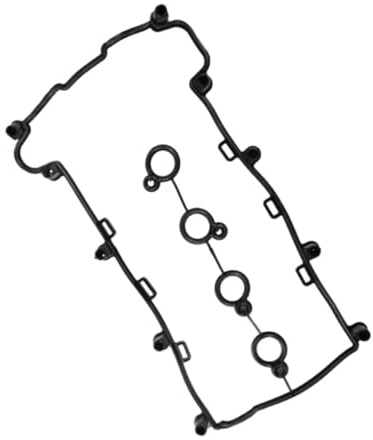 BERTGDA 1 Stück Ventildeckeldichtung, passend for Opel, Astra G Signum Vectra CB GTS 55560688, Autoteile aus schwarzem Gummi Ventildeckeldichtungssatz