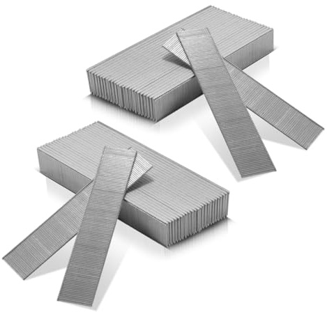 STAHLWERK Druckluftnägel 18 GA F20/F25 (1,25 x 1,05 mm) mit 2 mm Kopfbreite | 10.000 Stück Streifennägel, Tackernägel und Druckluftstifte für Nagler, Nagelpistolen und Tacker