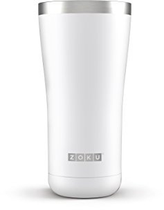 Zoku trinkbecher Hydration 3-in-1 591 ml Edelstahl weiß