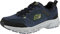 Skechers Mens Oak Canyon Sneaker, Navy Black, 13 UK