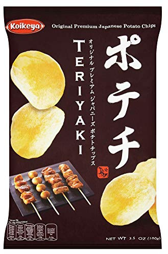 KOIKEYA Potato Chips Teriyaki, 4er Pack (4 x 100 g)
