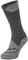 Sealskinz Unisex Waterproof All Weather Mid Length Unisex Socken, schwarz/Grau, L EU, 11100061010