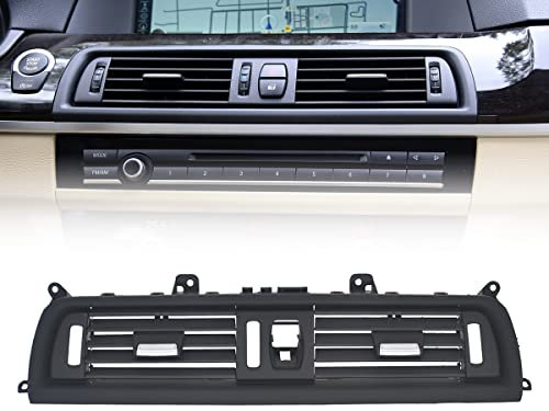 Front AC Lüftungsgitter Kompatibel mit BMW F10 F11 5 Series, ZEALfix Mittelheizung Klimaanlage Front Air Grille 64229166885 für 520 523 525 528 530 535 tuning Auto Front AC Lüftungsgitter Accessories