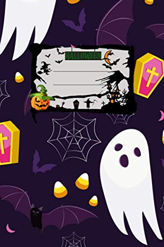 Halloween Notizbuch: DIN A5 Notiz Buch für den Halloween Fan mit 120 Seiten. Als Planer, Tagebuch, Info Heft, Logbuch für die Halloween Party zu ... Freak. Tolles Halloween Dekoration Geschenk.